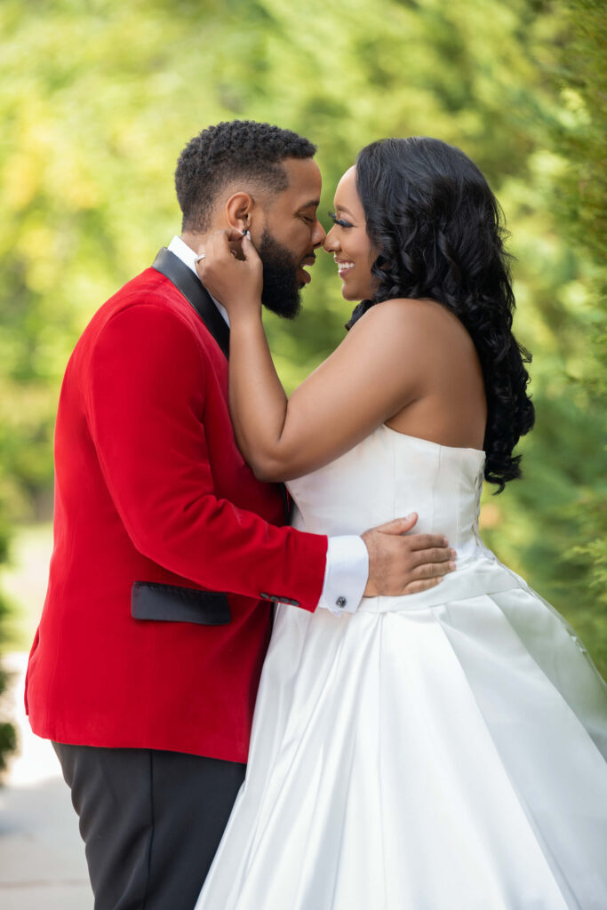 Wedding Portrait captured by Atlanta Wedding photographer Atta Junior